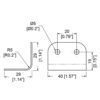 renfort d'angle b1130z dimensions