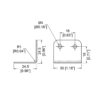 renfort d'angle b1925z penn elcom accessoire de flycase plan technique