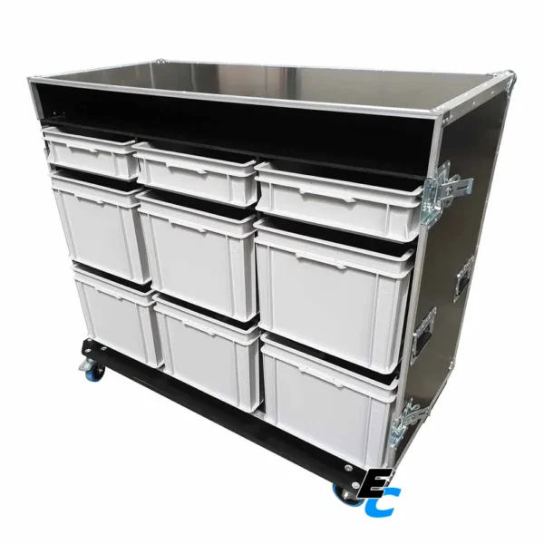 Flycase motorsport 9 bacs de rangement