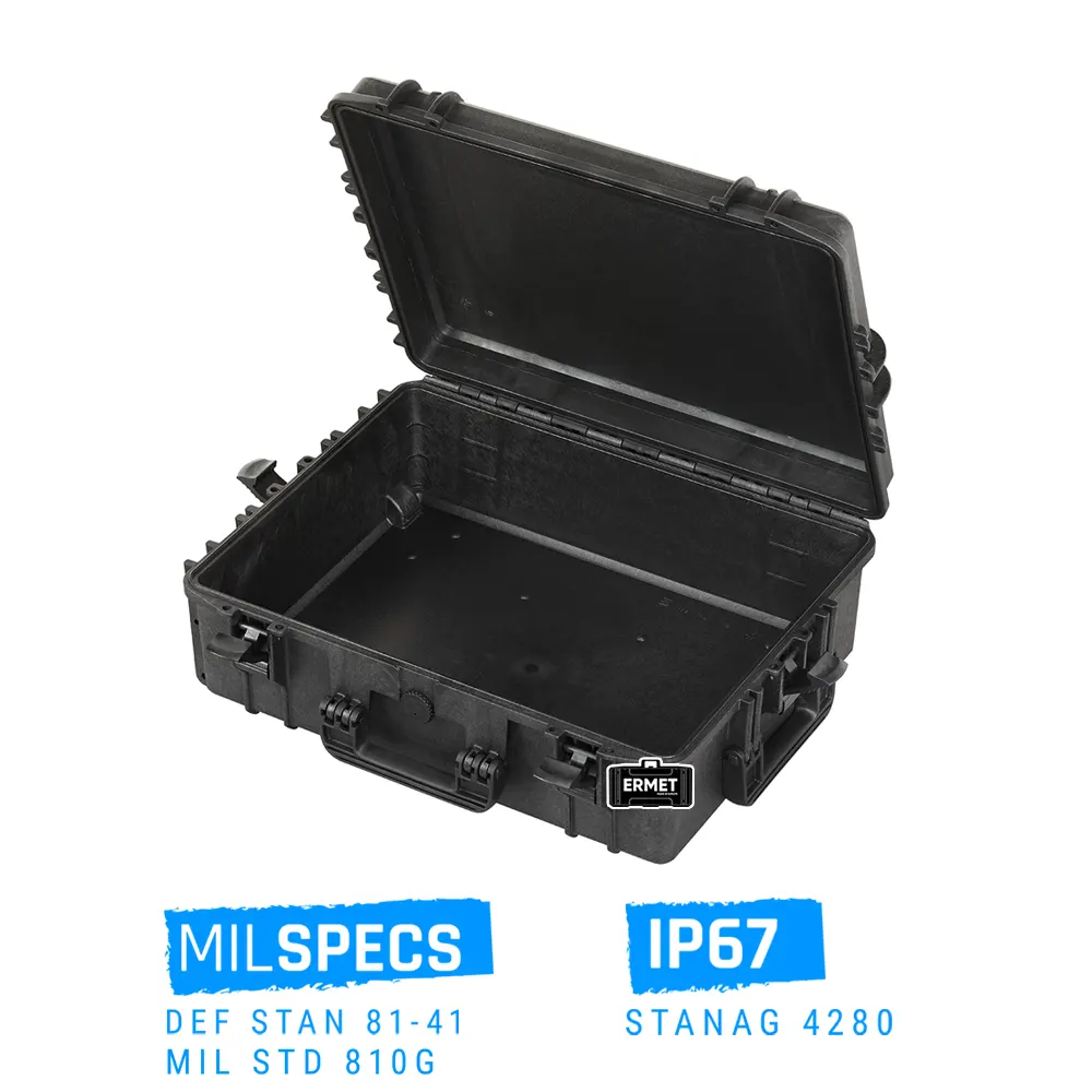 valise étanche antichocs ermet 242 avec trolley et roulettes