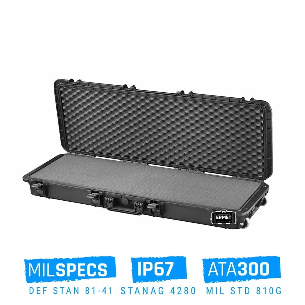 Valise antichocs et étanche Ermet 4000 pour fusils avec roues – Image 3