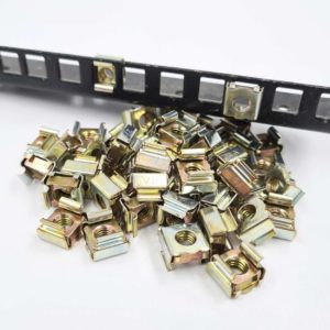 écrou cage pour profilé de rack simple et double