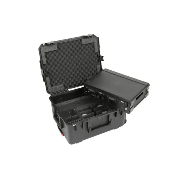 valise avec rack 2u pour micropohone sans fil 3i-2217-10wmc