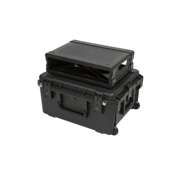 valise avec rack 2u pour micropohone sans fil 3i-2217-10wmc