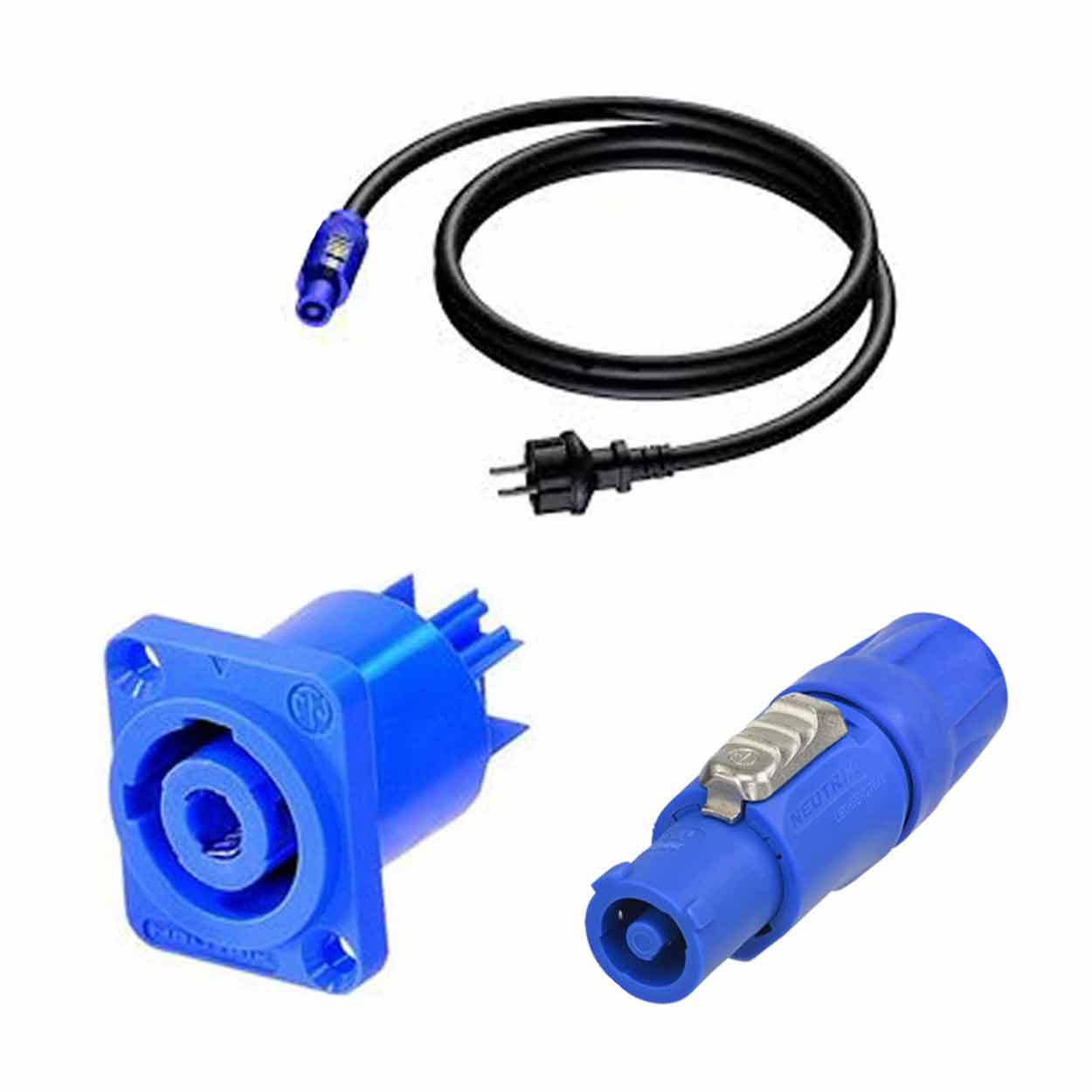 connecteur powercon neutrik famille