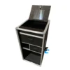 flight case vestiaire motorsport marron