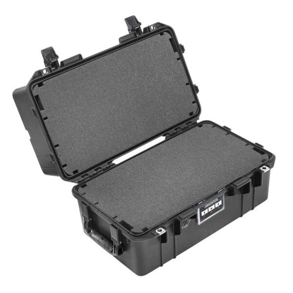 Valise peli air noir 1465 avec mousse