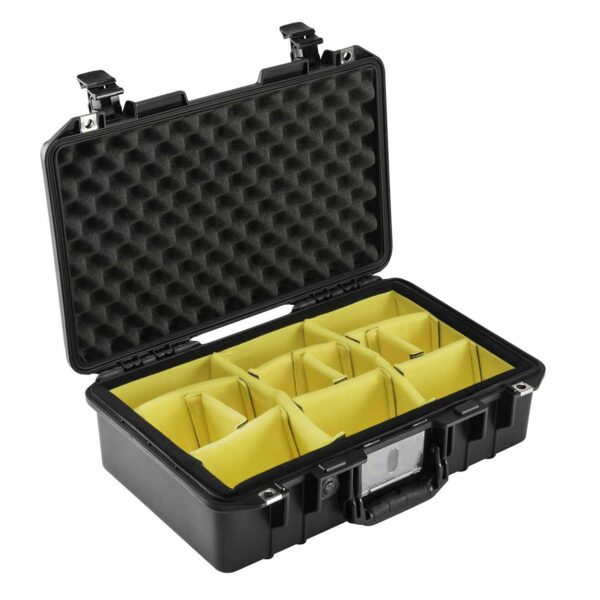 Valise peli air noir 1485 avec cloisons