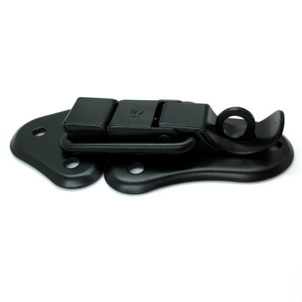 Fermoir grenouille cadenassable noir L0565K