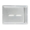 Plaque de marquage encastrable avec fenetre en plexiglas 88200-2