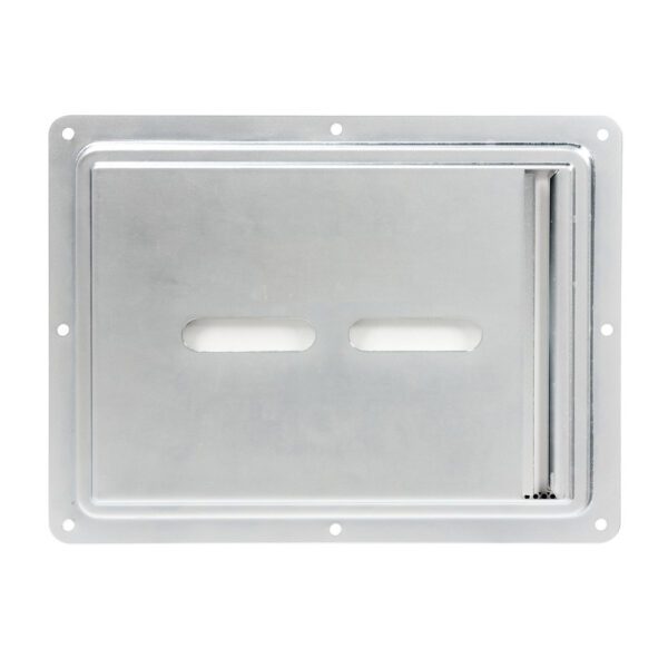 Plaque de marquage encastrable avec fenetre en plexiglas 88200-2