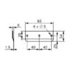 Z pour Capot plat P2472 dessin technique