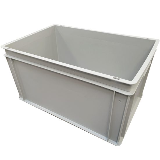 Caisse de Rangement en plastique 20 litres - Gris