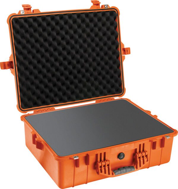 Peli Air 1600 orange avec mousse