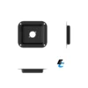 Cuvette noire encastré pour 1 connecteur D0949k