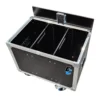 flycase capot plat avec cloisons 600 x 400 x 400 mm