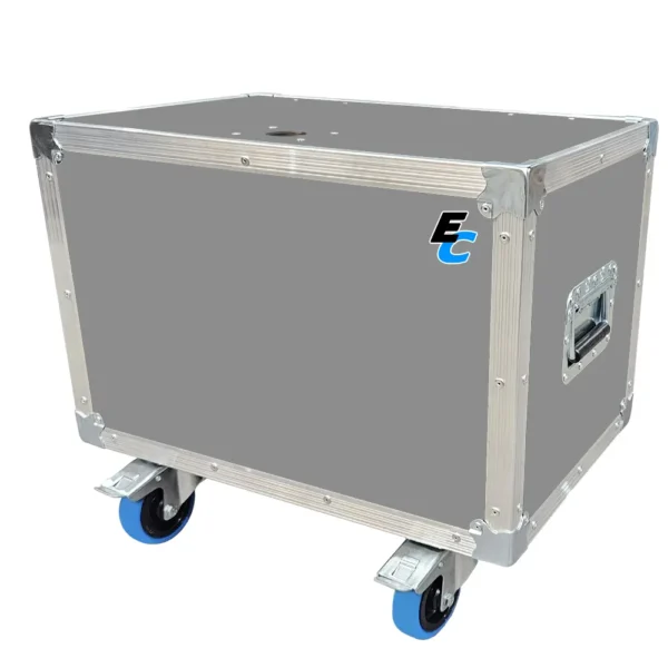 flycase capot plat gris 600 x 400 x 400 mm