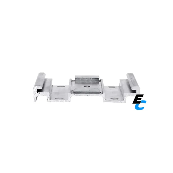 Plaque de fixation pour roulettes enfichables 38095