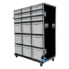 Flight case motorsport 18 bacs