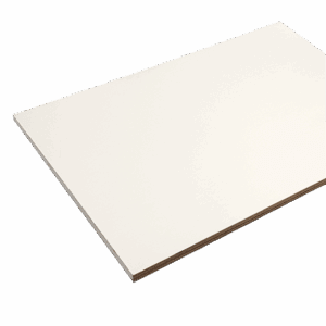 Panneau contreplaqué tout bouleau sur mesure blanc 9 mm