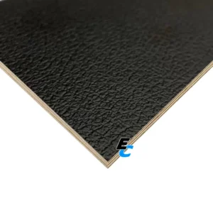 Panneau contreplaqué tout bouleau vinyle noir