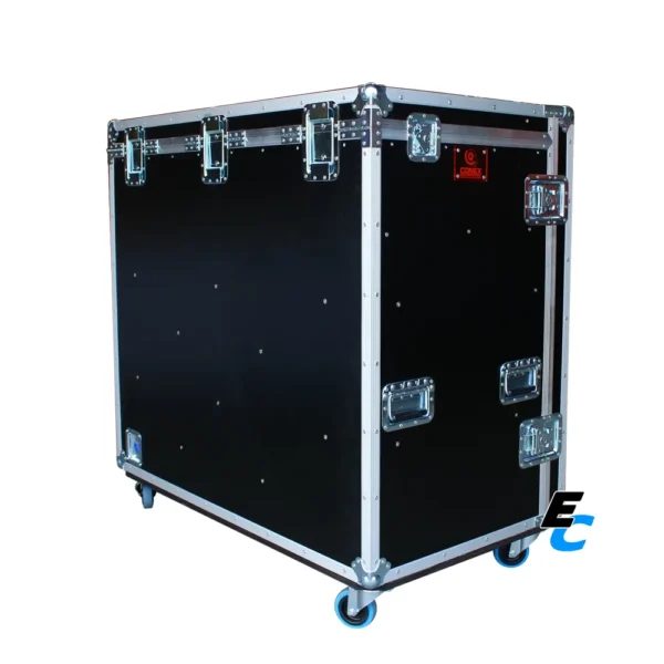 Flight case vitrine