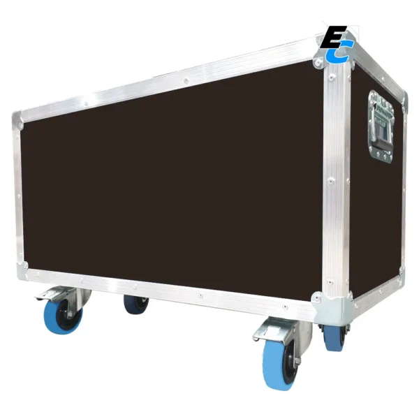 Flight case capot plat
