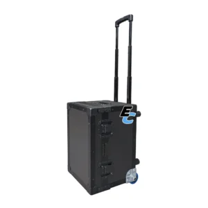 flycase valise trolley avec poignée télescopique eurocase