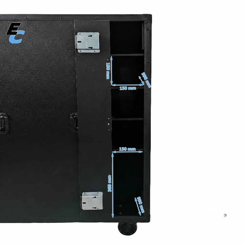 flycase motorsport xxl avec rangement de bacs et de serveuse