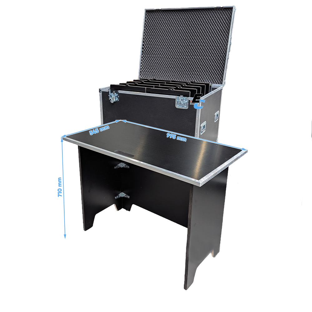 flight case stand euro case table