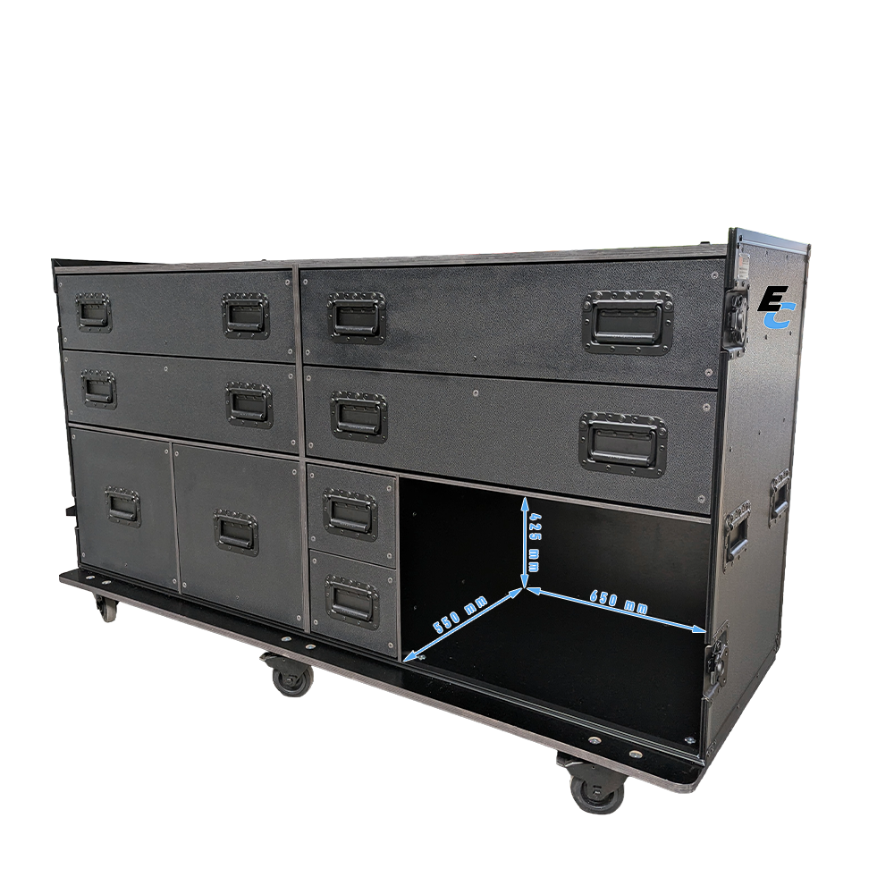 flight case servante atelier mobile