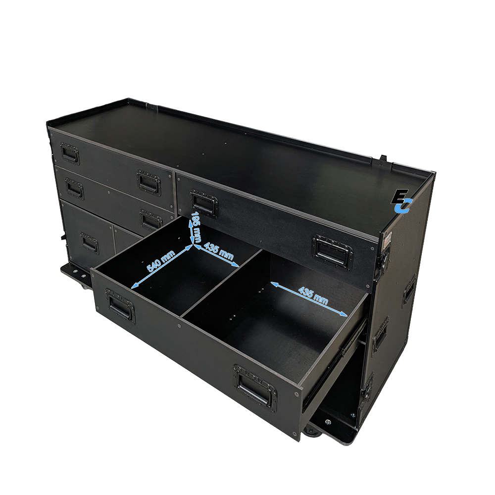 flight case servante atelier mobile