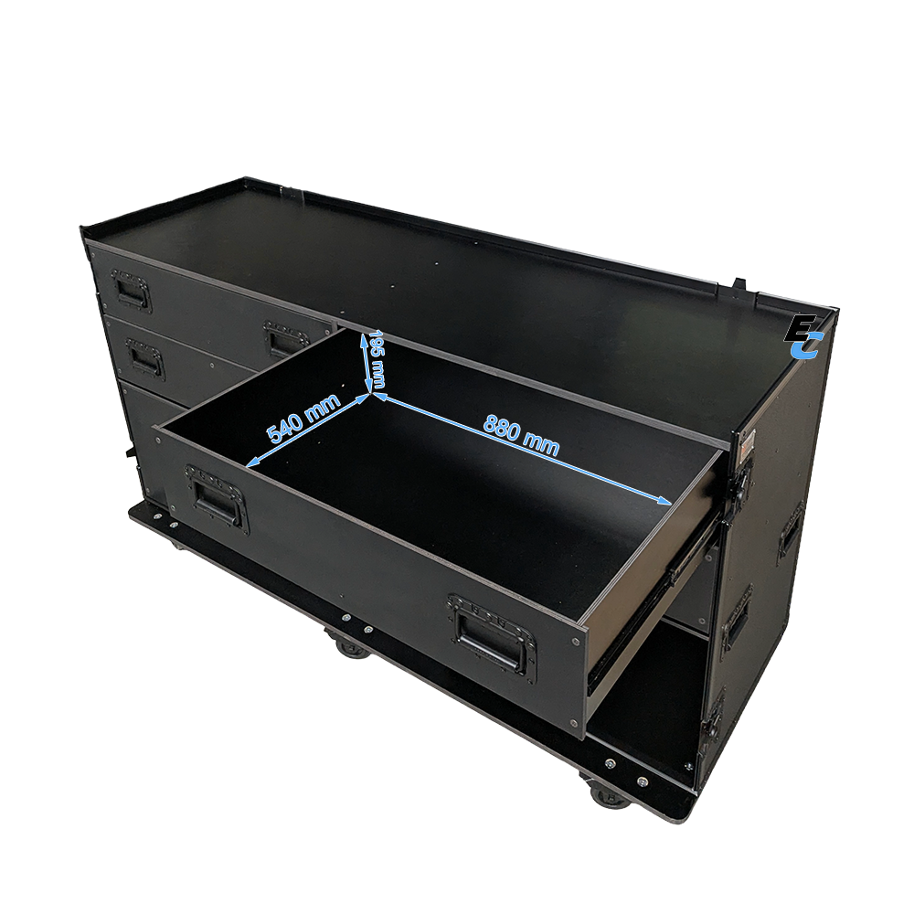 flight case servante atelier mobile
