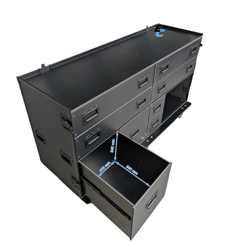 flight case servante atelier mobile