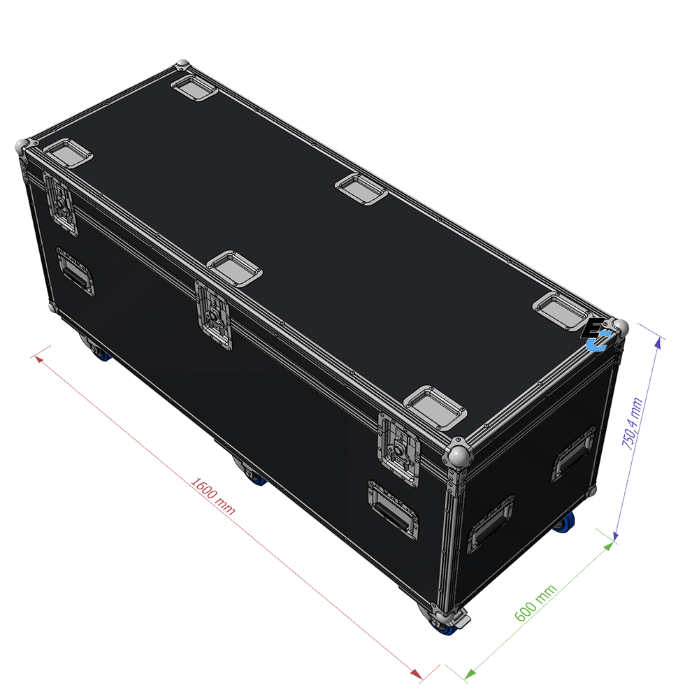 Flycase Malle 1600x600x600 mm – Image 2