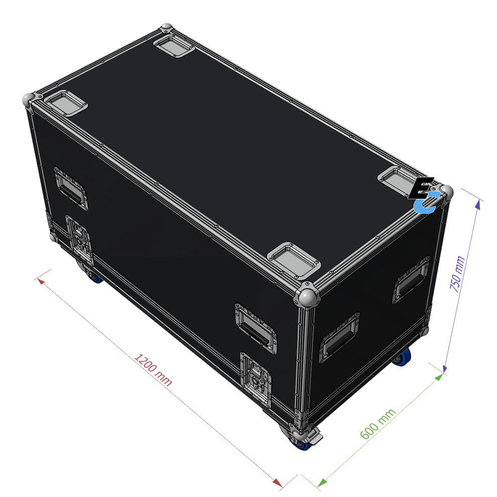 Flycase cloche 1200x600x600 mm – Image 3