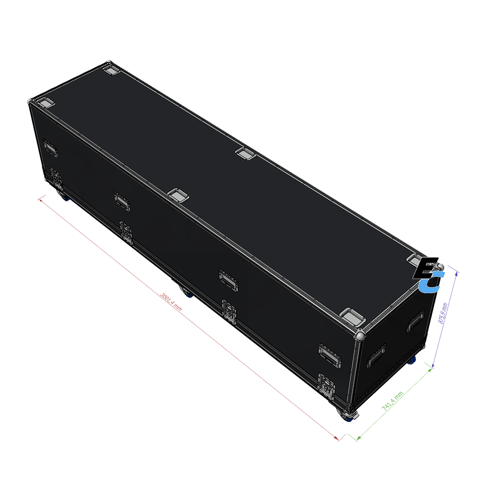 flycase cloche ready to go 3000 741 726 pré configurés pas cher