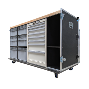 flycase atelier mobile servante d'atelier eurocase
