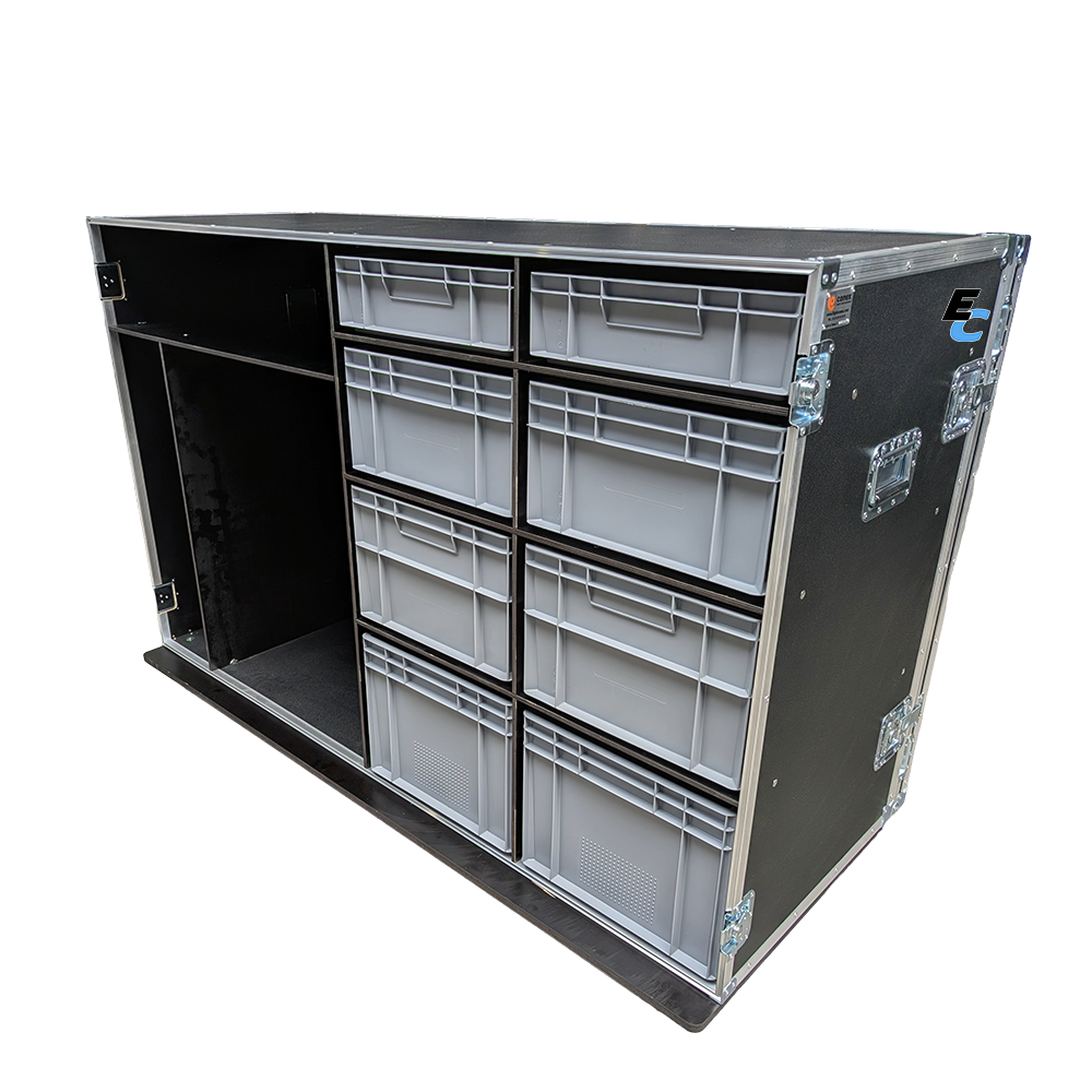 flycase atelier mobile servante d'atelier eurocase