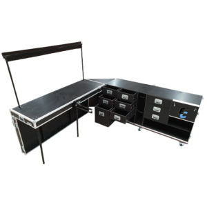 flycase stand comptoir