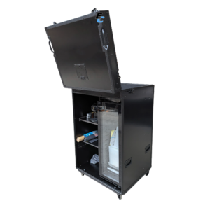 Flight case pour salon d'exposition