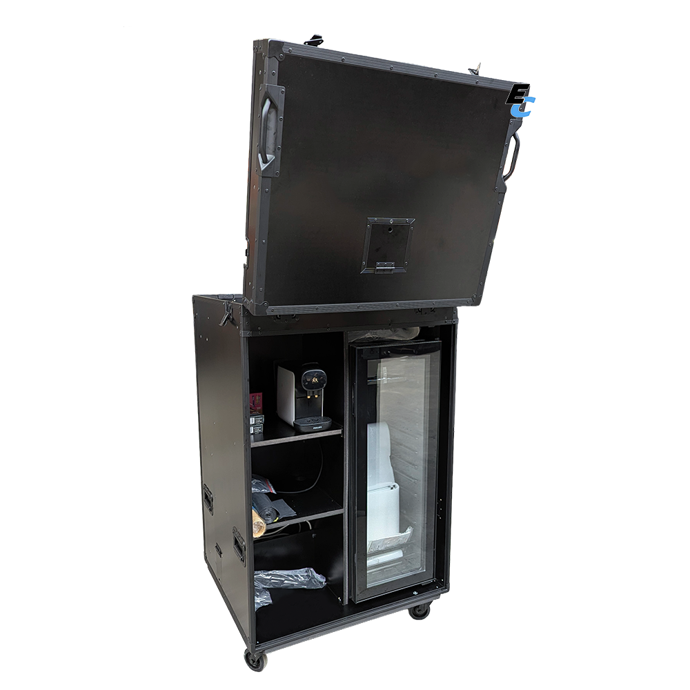 Flight case pour salon d'exposition